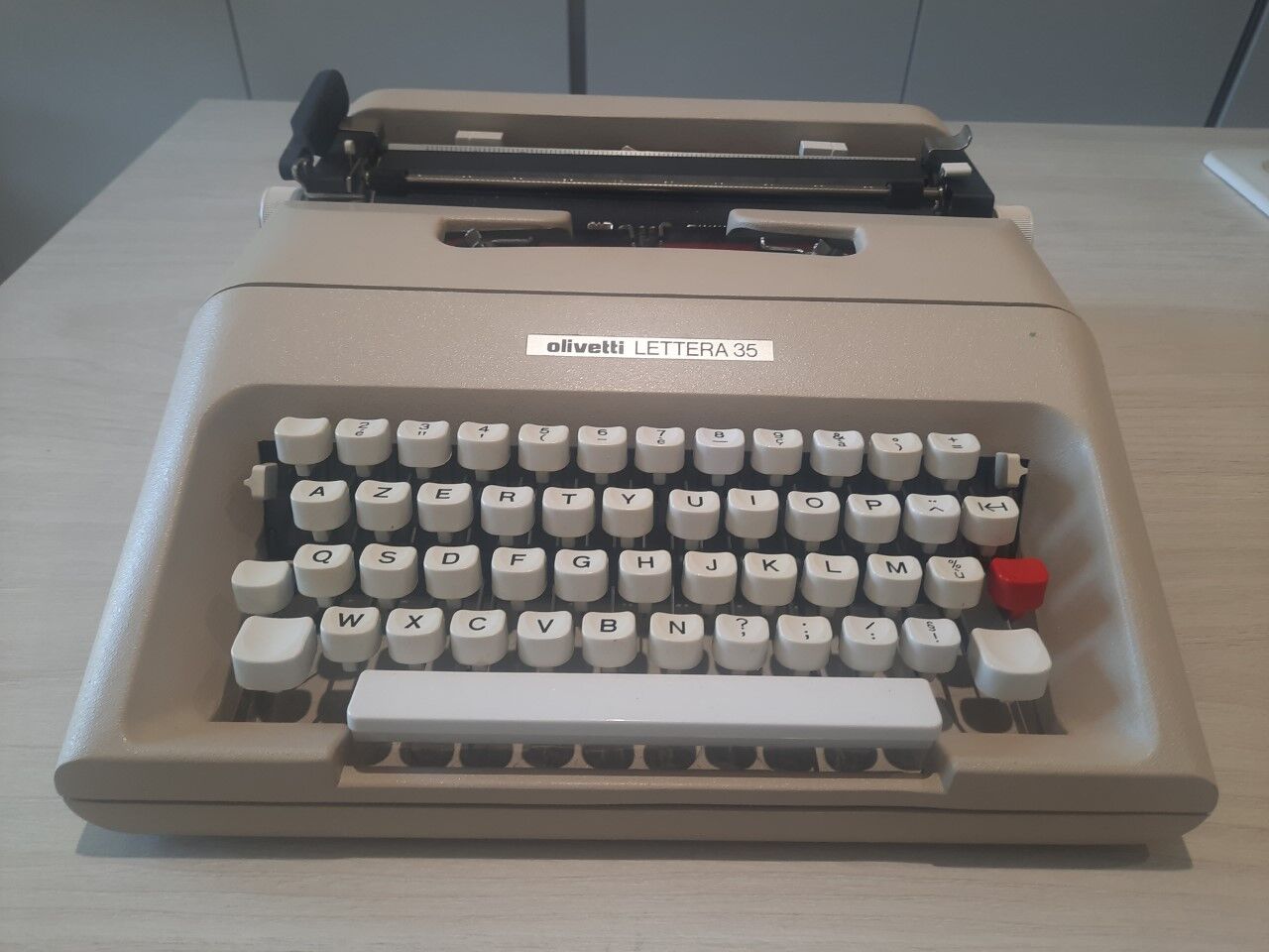 Olivetti typewriter