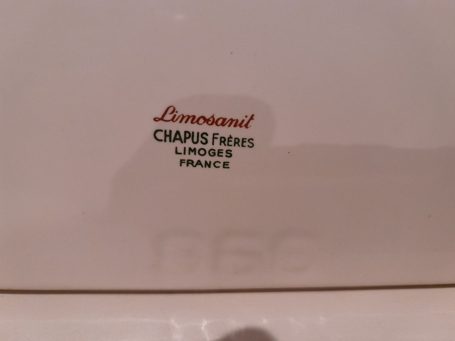 Tablette de salle de bain vintage - Limoges ancien