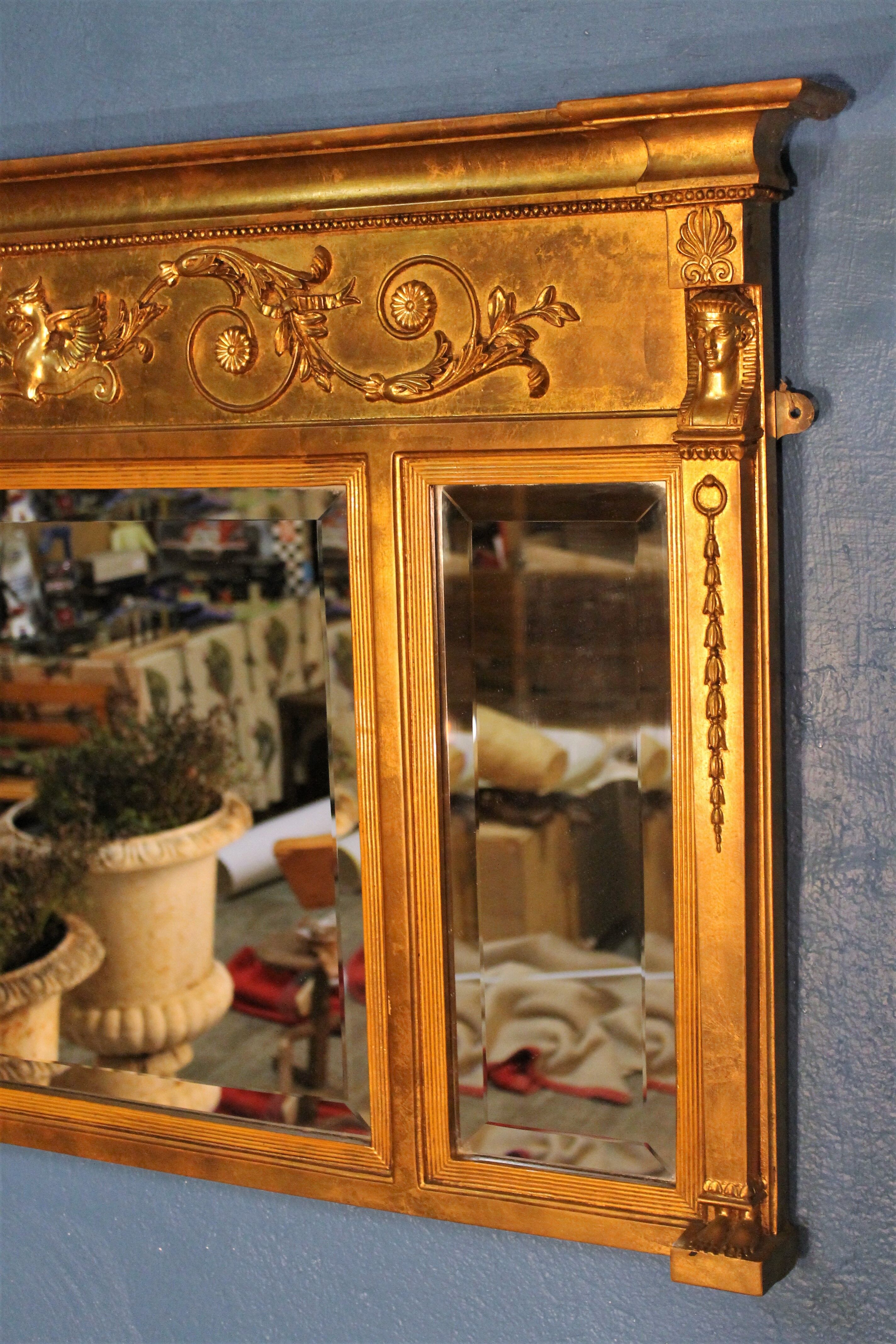 Wall mirror "Antique" 1960