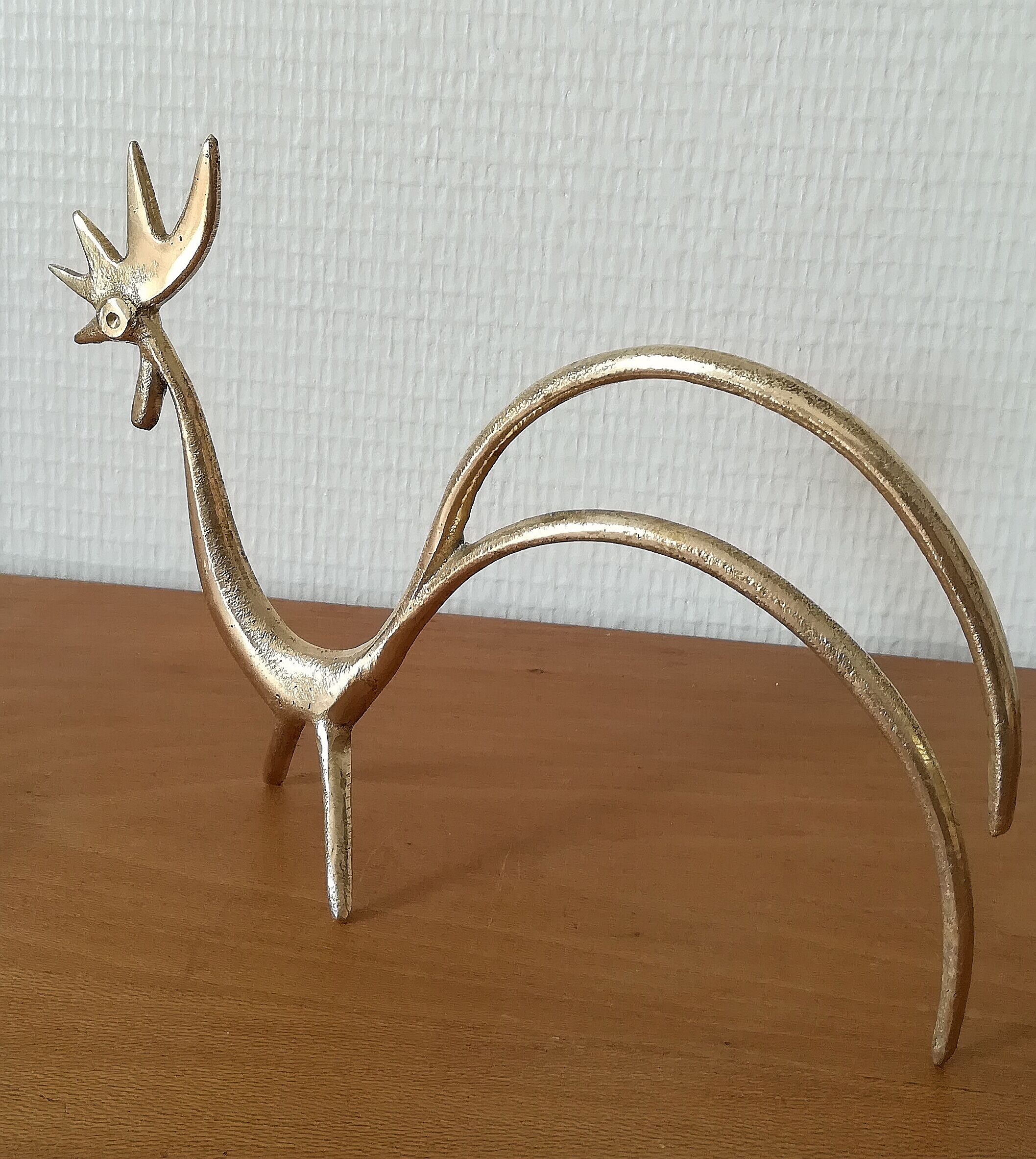 70s brass rooster