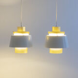 Pair of Jørn Utzon Tivoli Lamps
