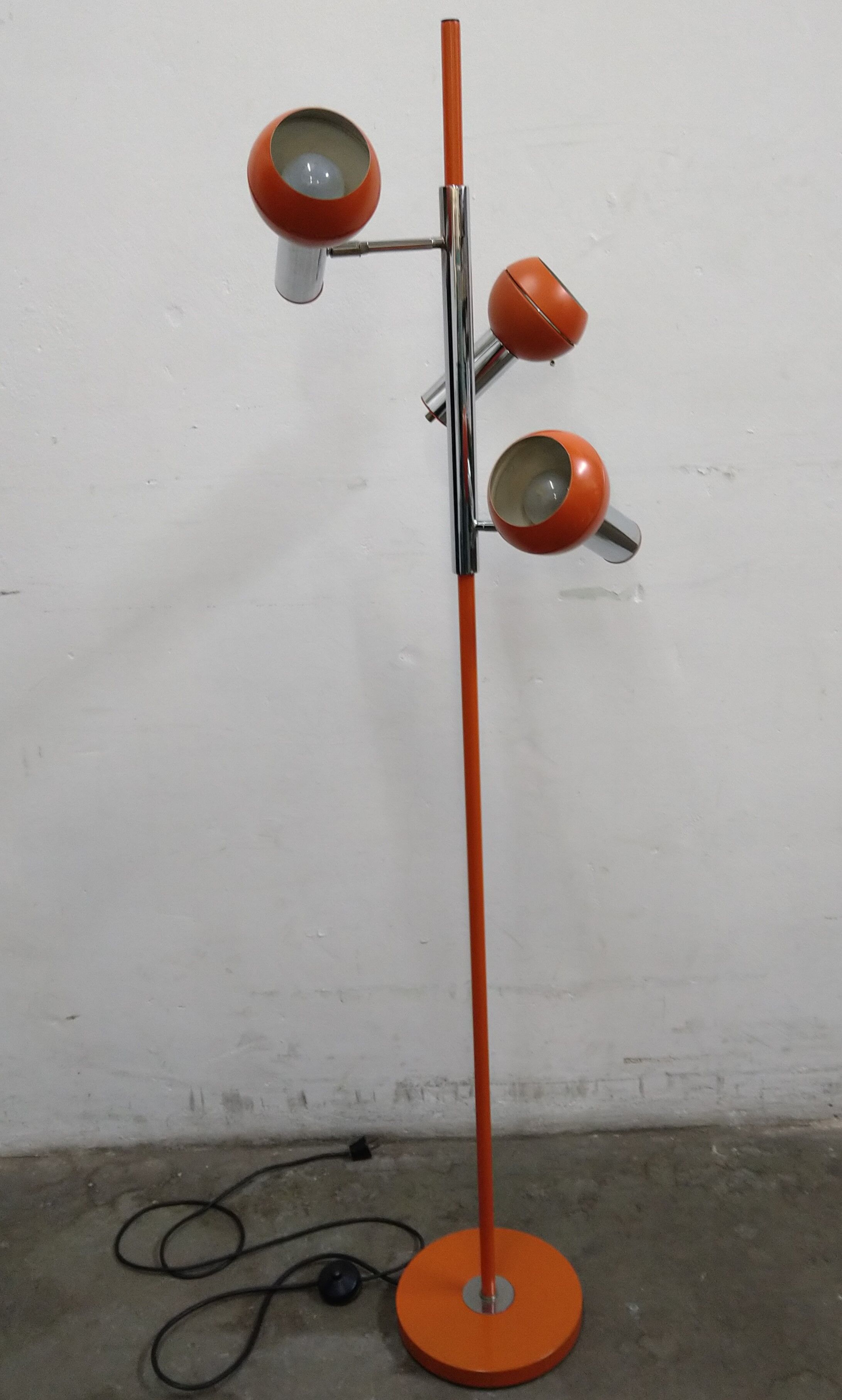 Vloerlamp jaren "70 van Koch & Lowy