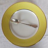 French vintage Orchies flat plates from Moulin des Loups