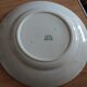 Round dish faience luneville keller and guerin model marie louise