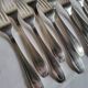 12 silver-plated table forks Manufrance