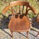 4 Baumann armchairs in bent wood