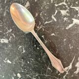 Set of 12 Ravinet D'enfert Art Deco dessert spoons