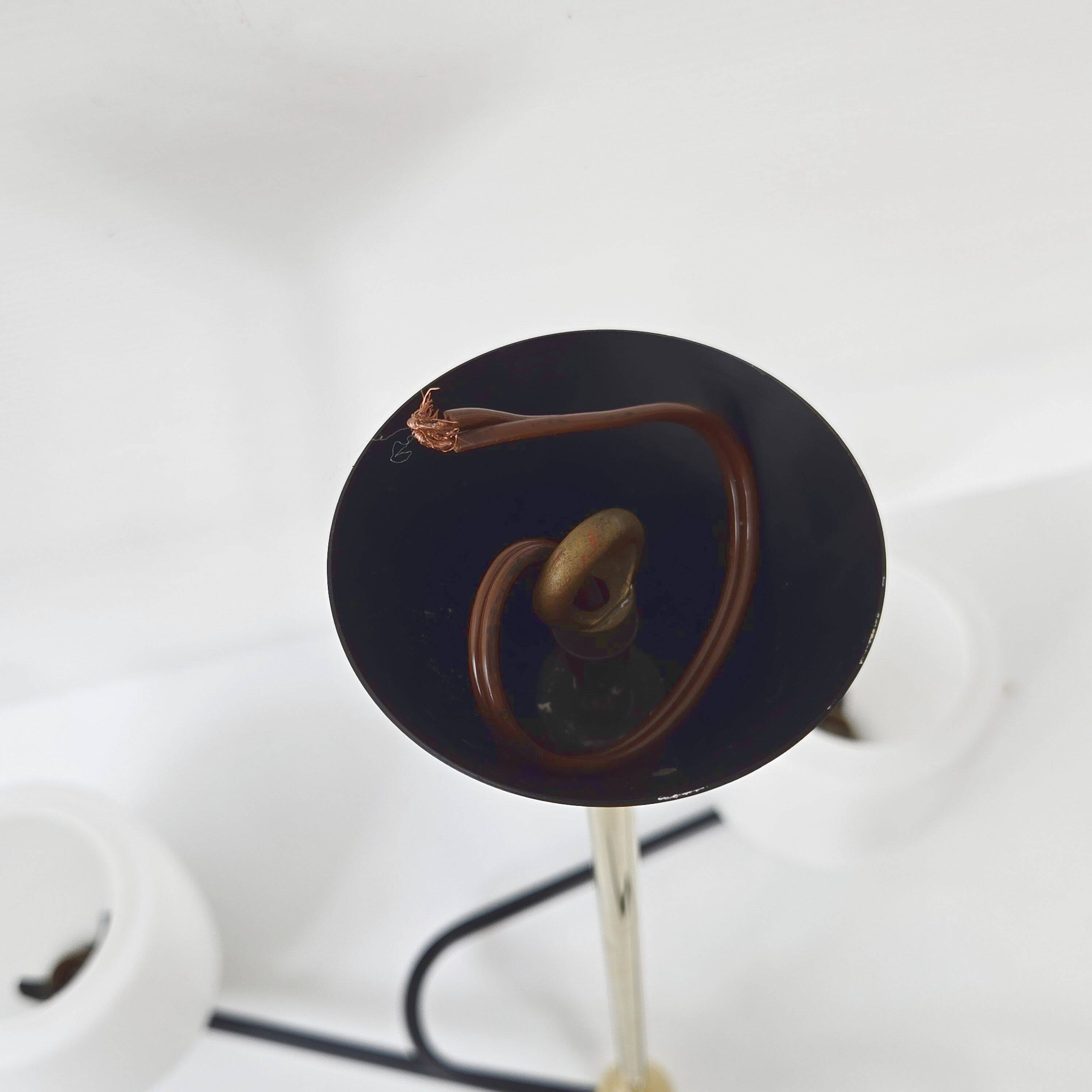 Vintage Arlus pendant light from the 1950s