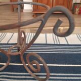Porte pot en fer forgé