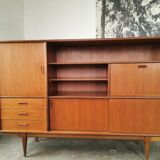 Scandinavian teak bookcase