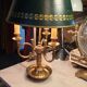Lampe bouillotte cor de chasse