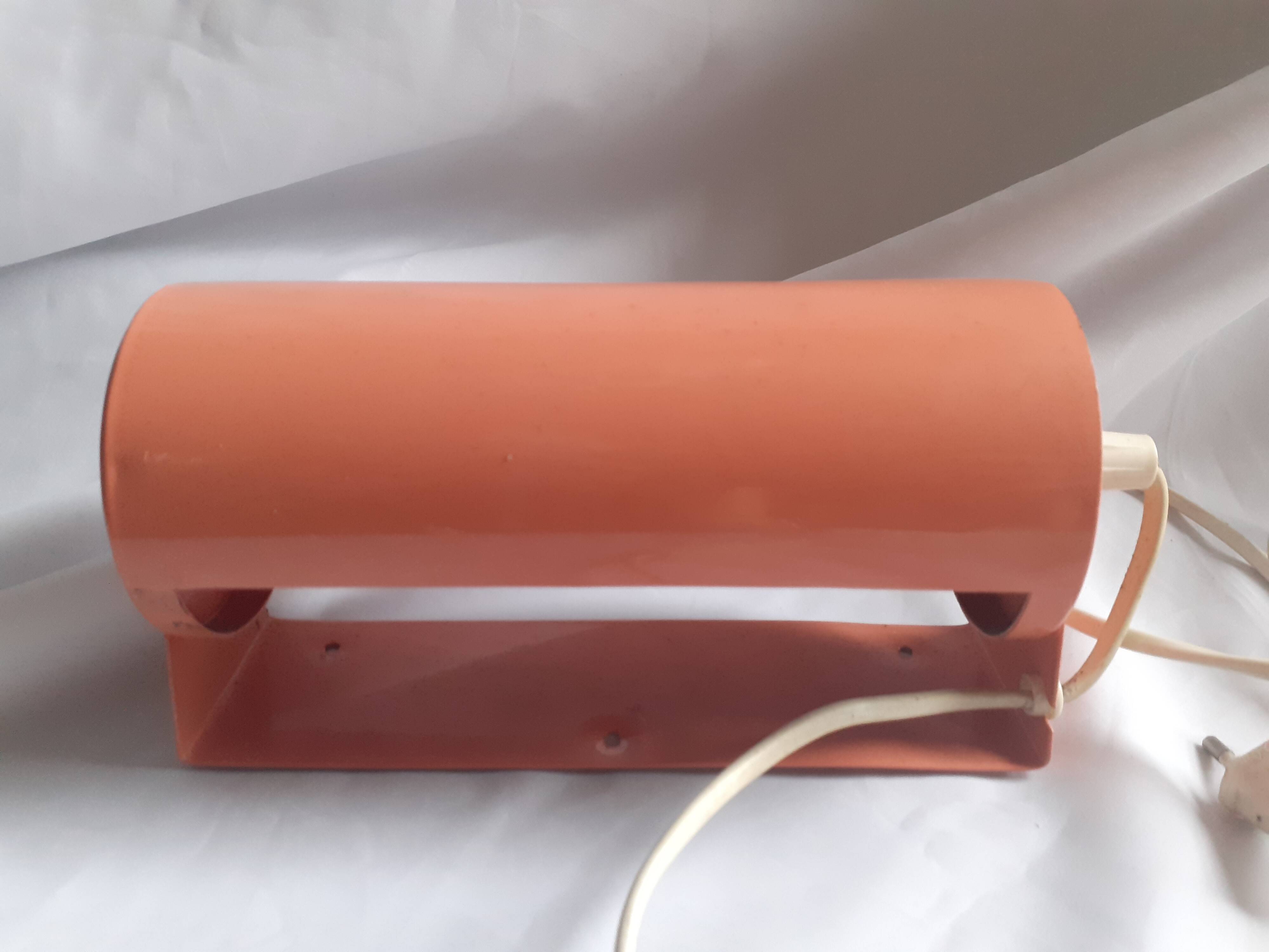 1980s Ikea wall light - Orange