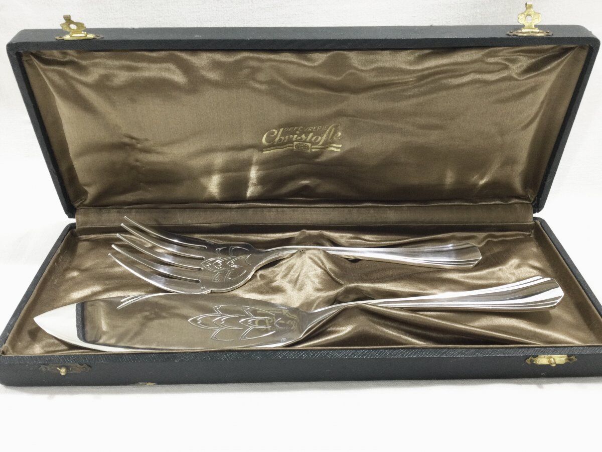 Couverts de service à poisson modèle boréal Christofle