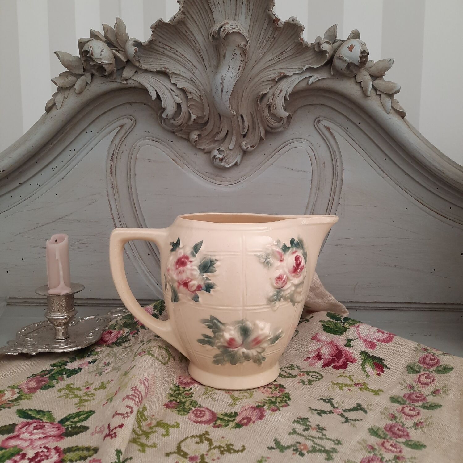 Old Digoin slip pitcher