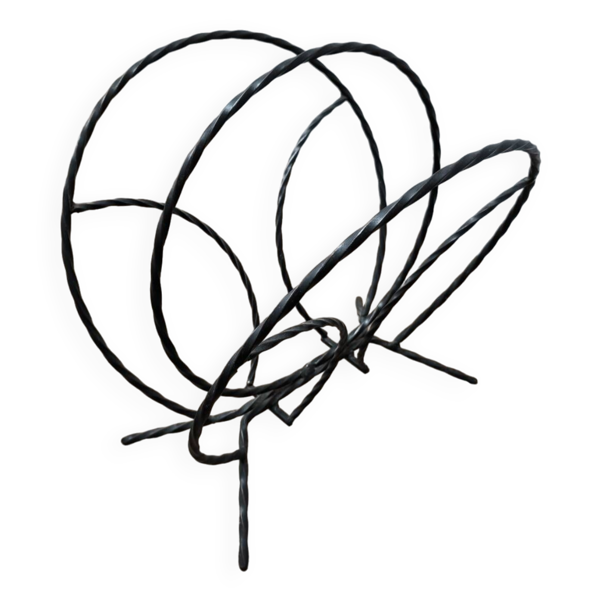 Metal magazine holder