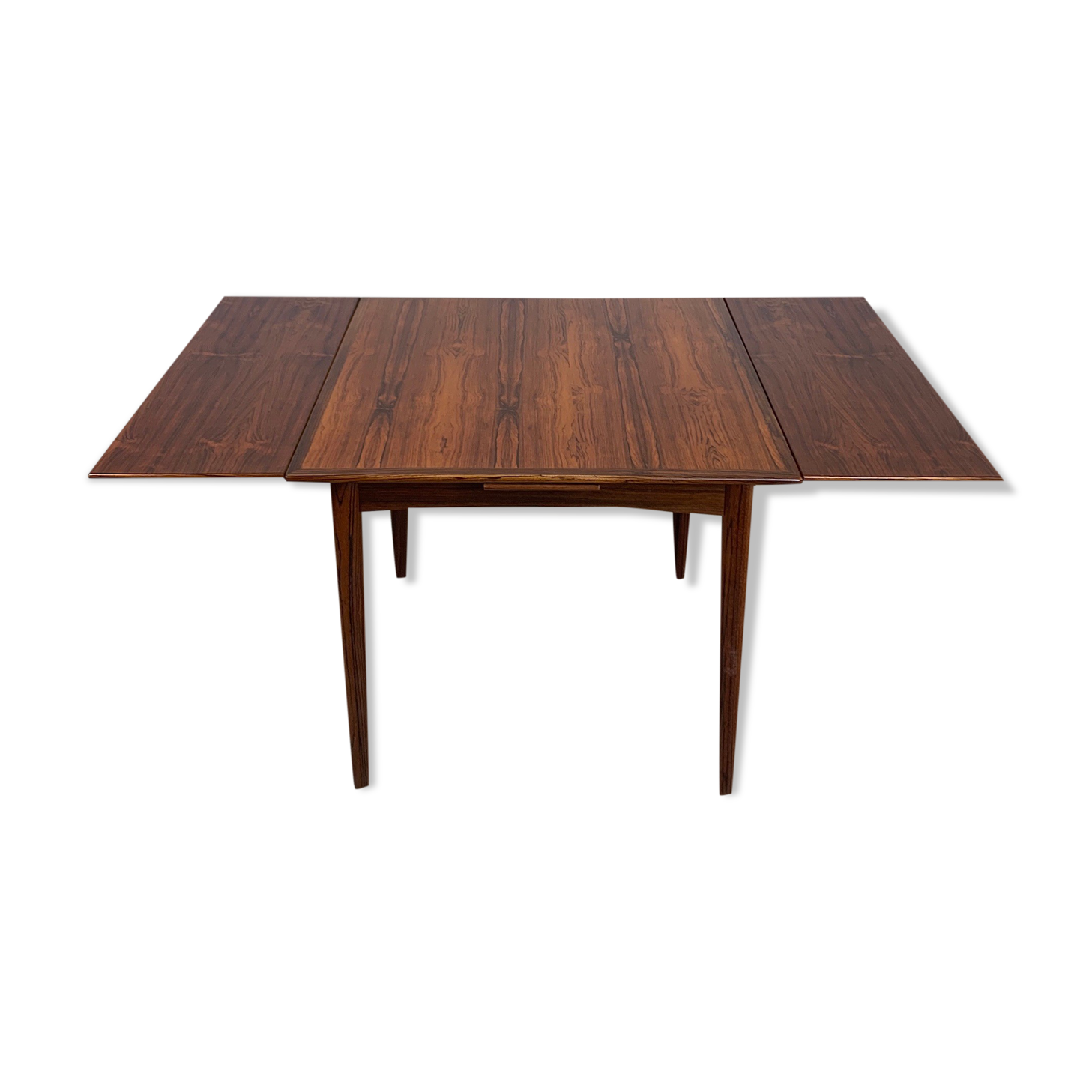 Square dining table in palisander by Lübke, 1960