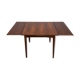 Square dining table in palisander by Lübke, 1960