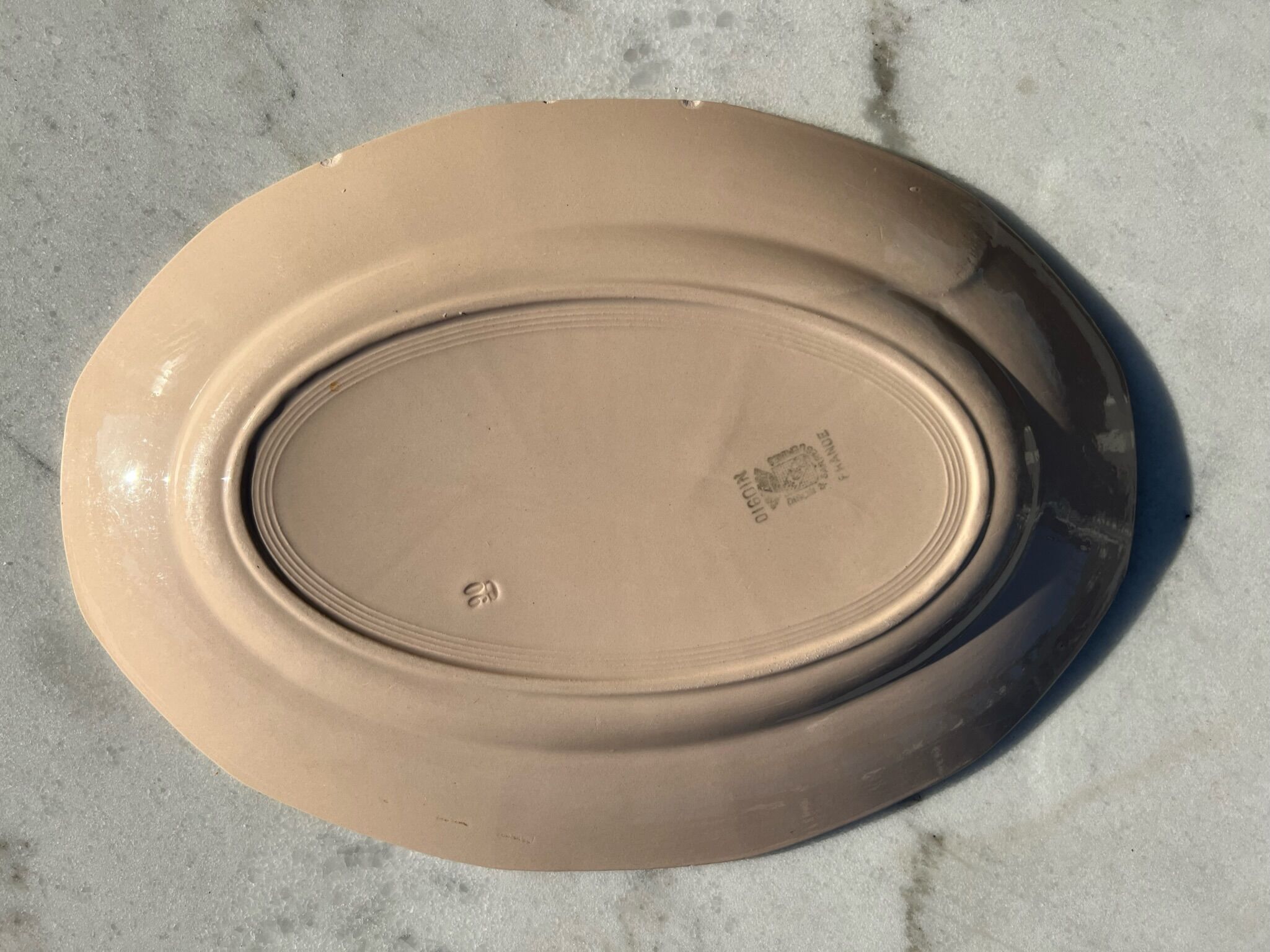 Dish Digoin & Sarreguemines France