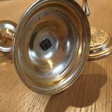 Ancient brass candlesticks