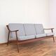 Canapé Mid-Century danois en teck par Arne Hovmand-Olsen pour Mogens Kold, années 1960.