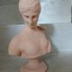 Terracotta bust of a woman
