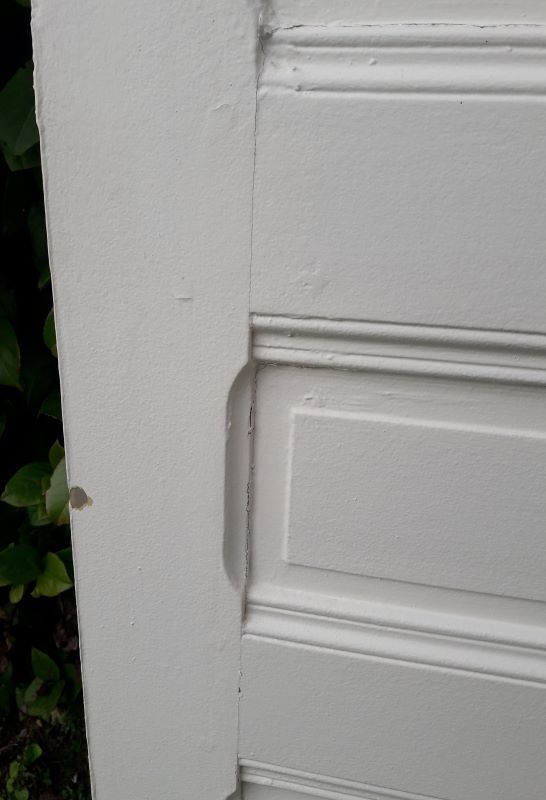 Communication door 81,8x217,7cm old molded