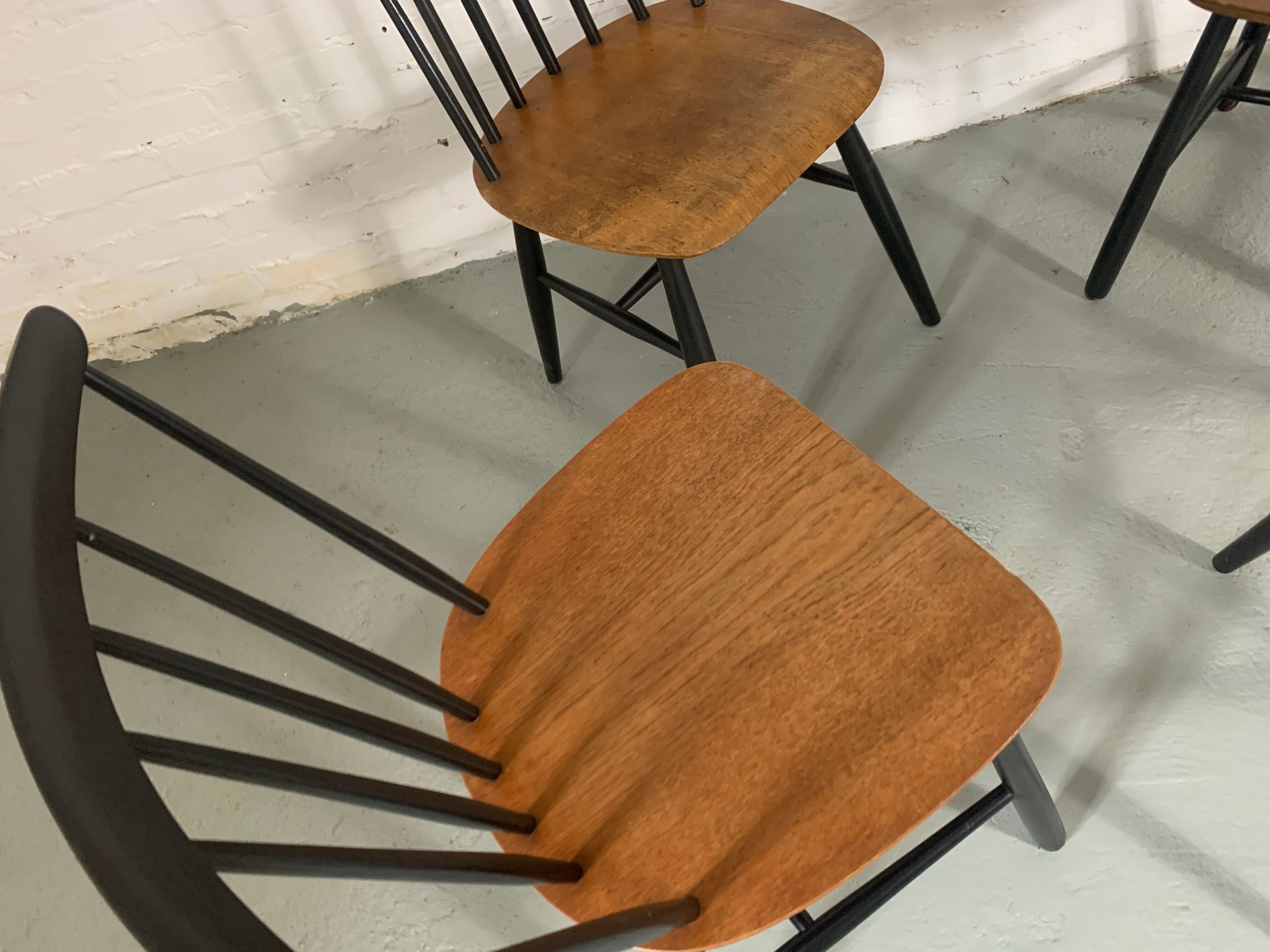 Lot de 4 chaises