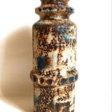 Dieter Peter terracotta vase West Germany late 1960s Height 40 cm