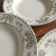 "Palmyra" - 6 deep plates, ironstone Sarreguemines
