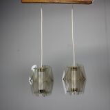 Vintage "spiderweb" chandelier, Czechoslovakia, 1960s