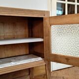 Solid oak art deco sideboard