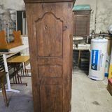 Antique oak bonnetière – 19th century