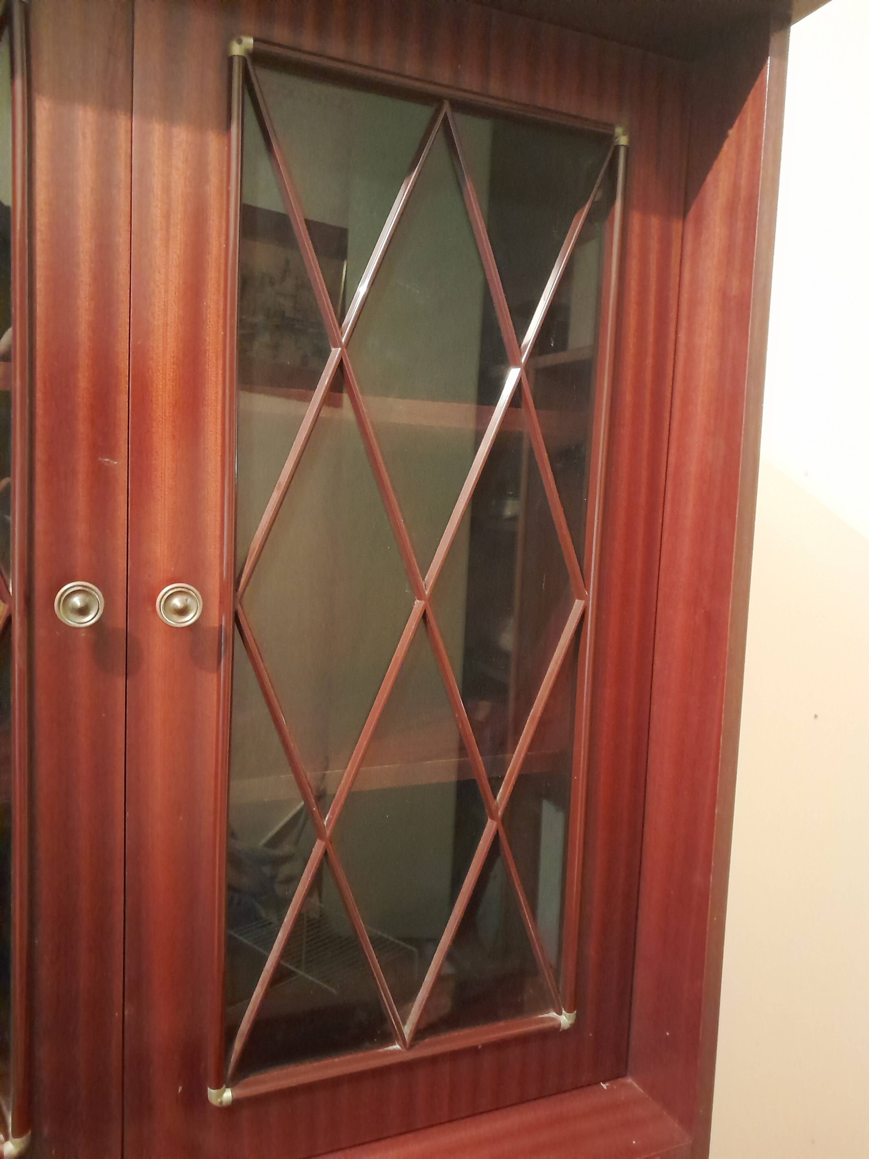 Art Deco vintage secretary bookcase – 1940s/1950s