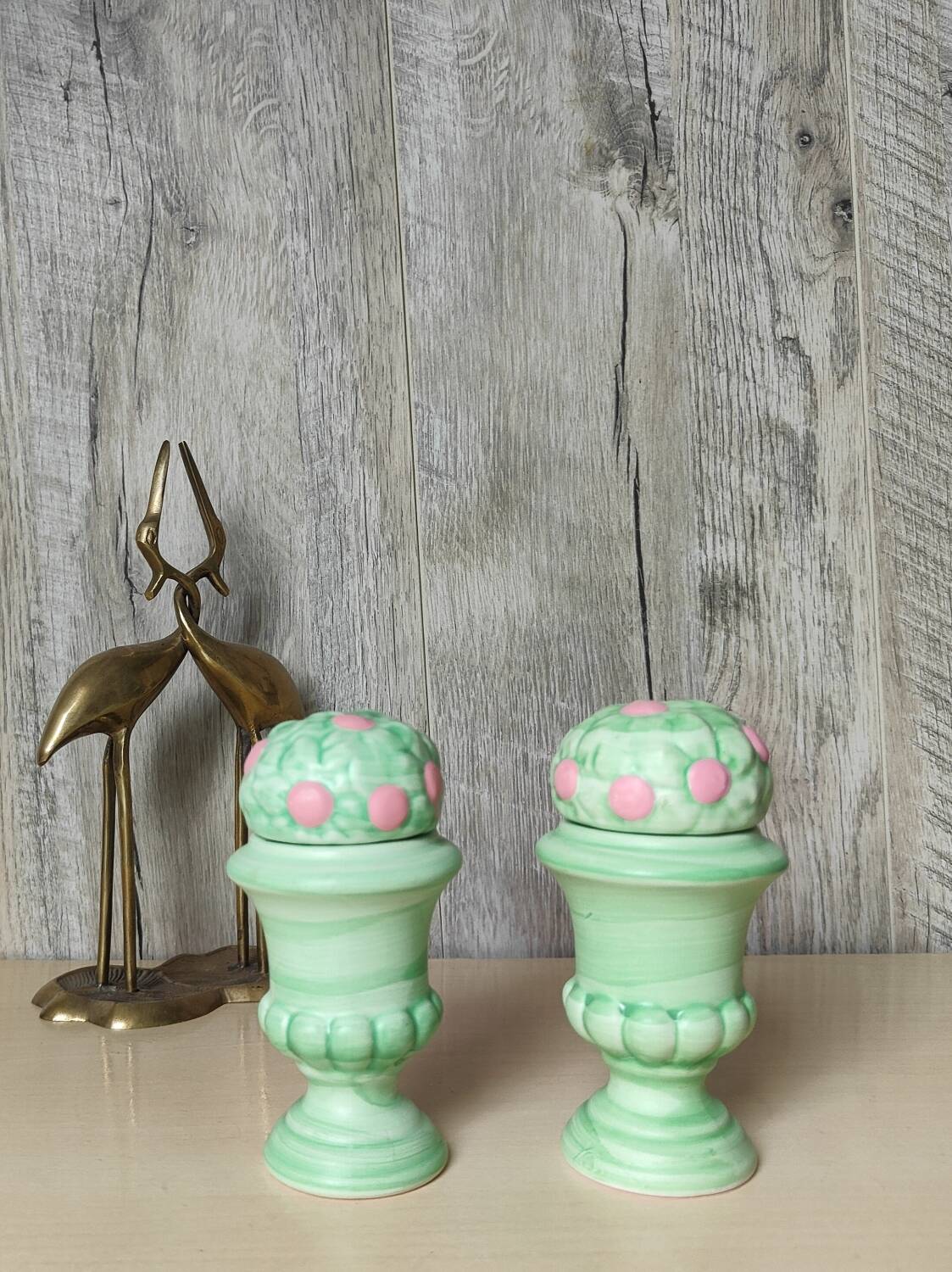 Villeroy & Boch egg cups and salt shakers