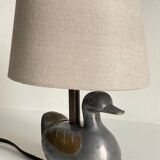 Vintage duck lamp