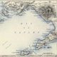 Map of Italy (Southern Sheet) circa 1869 Keith Johnston Royal Atlas