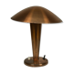 Bauhaus brass table lamp, 1930