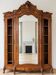 Large Louis XV style wooden bookcase.