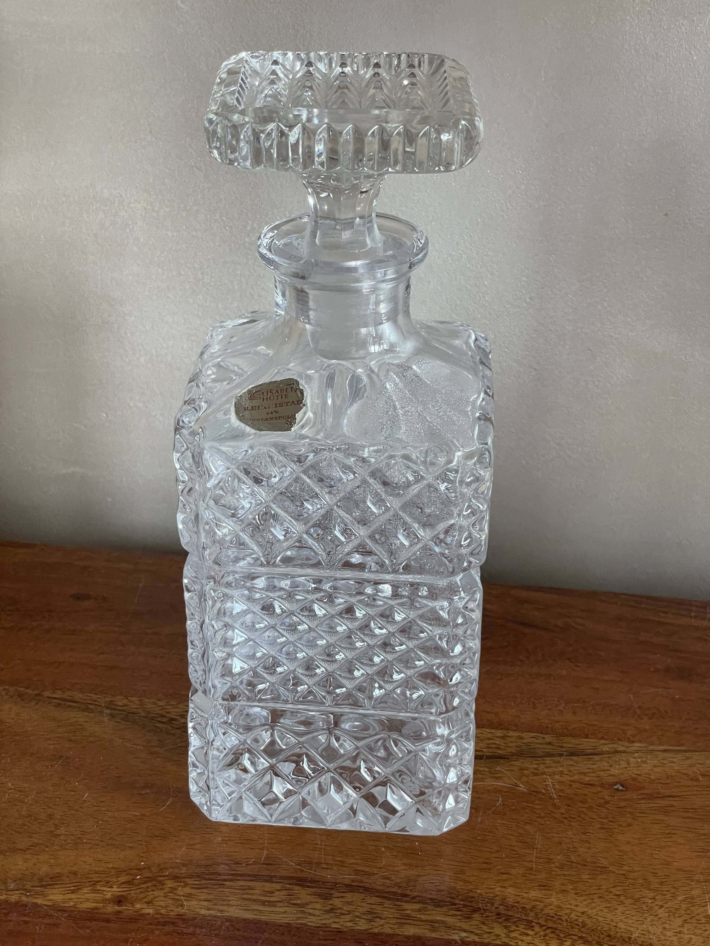 Carafe à whisky en cristal