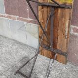 Folding workshop table