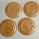 4 Sarreguemines earthenware plates