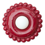 Luna Tall Bordeaux Wall Lamp