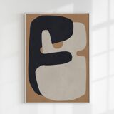 2 abstract art prints. A2 (42x59.4cm)