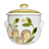 Soup pot in GIEN earthenware