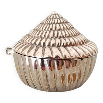 Boîte à bijoux vintage en forme de coquillage