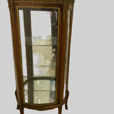 Vitrine Napoléon lll en acajou et bronze ciselé XX siècle