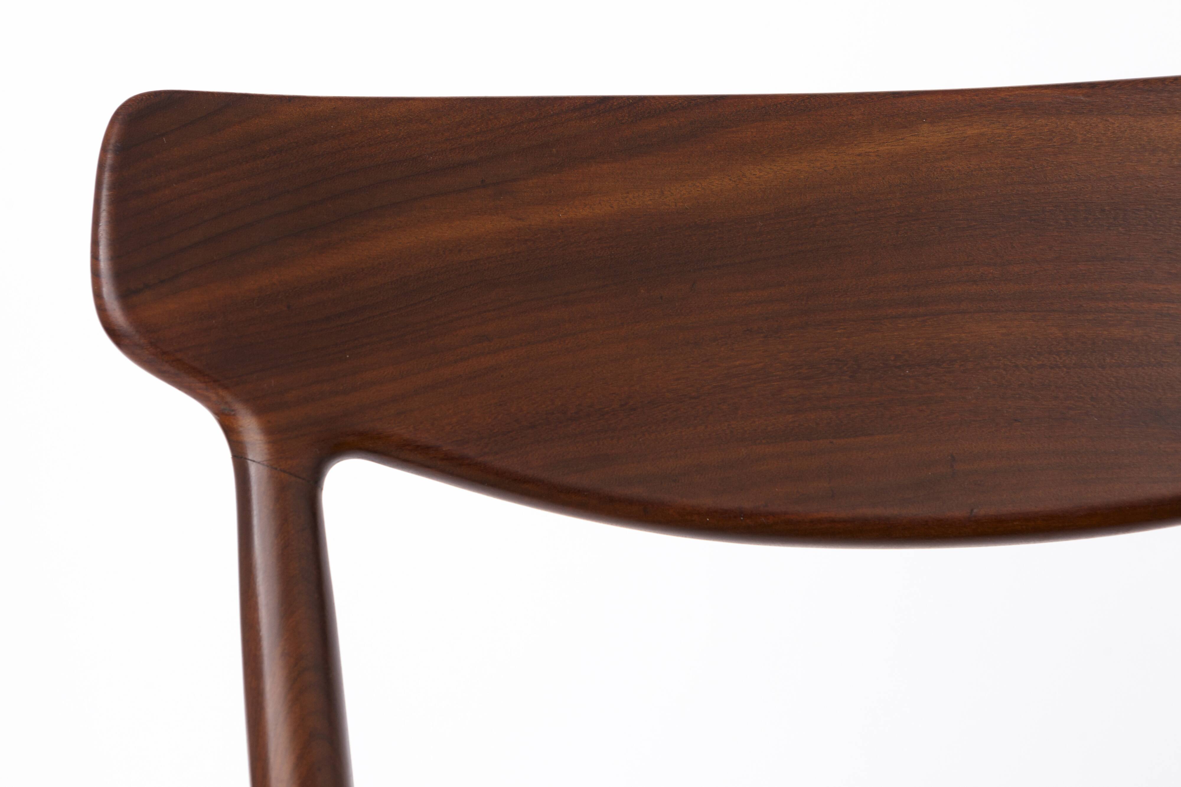 Mid-Century Teak Desk Chair by Lübke, Germany, 1970s – Vintage Office Chair