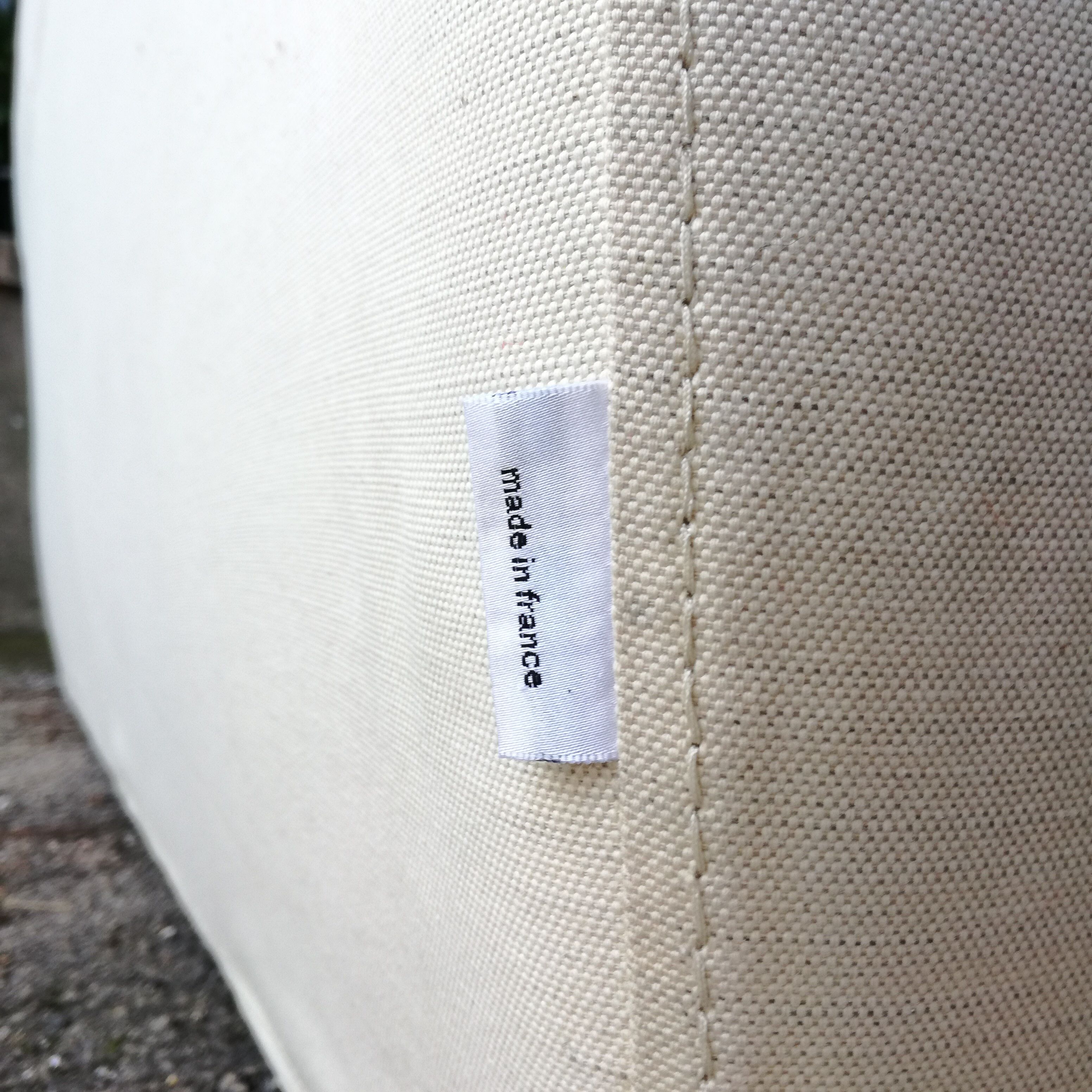Ligne roset bench in fabric