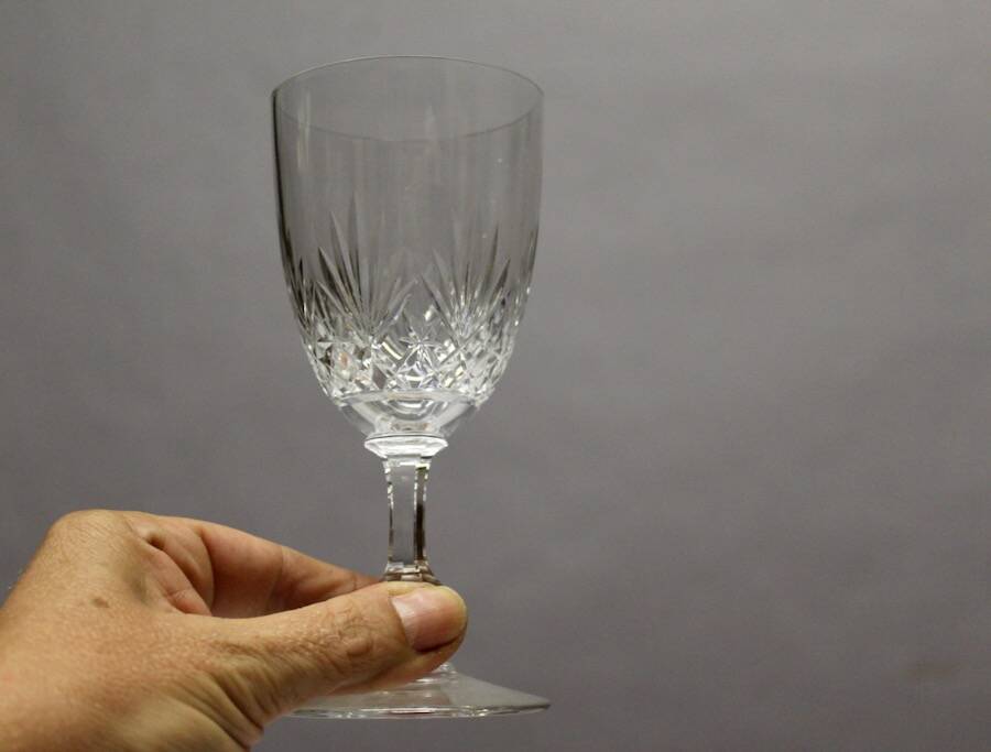 Crystal glass service Saint Louis Model MASSENET 54 pieces