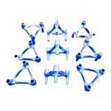 Stackable candle holder made by Caesar Stoffi for NAGEL in 1970.